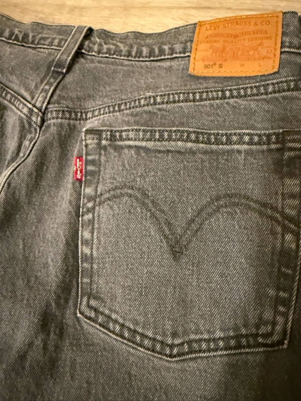 Levi’s Vintage 501 Skinny - Charcoal - Picture 6 of 11